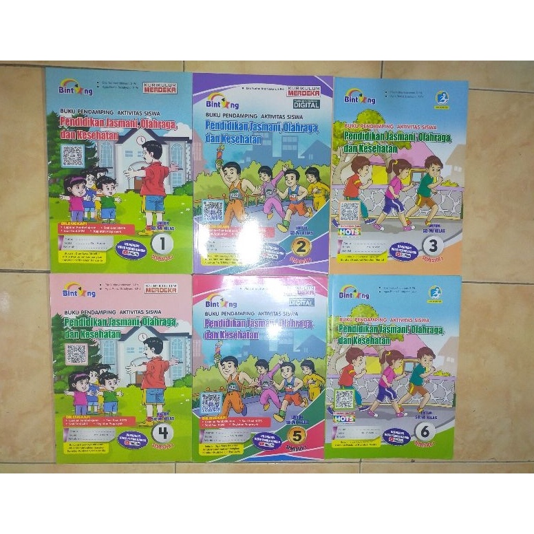 

Stok Banyak Pendidikan Jasmani dan Olahraga Bintang Kelas 16 SD SEMESTER 1 8W