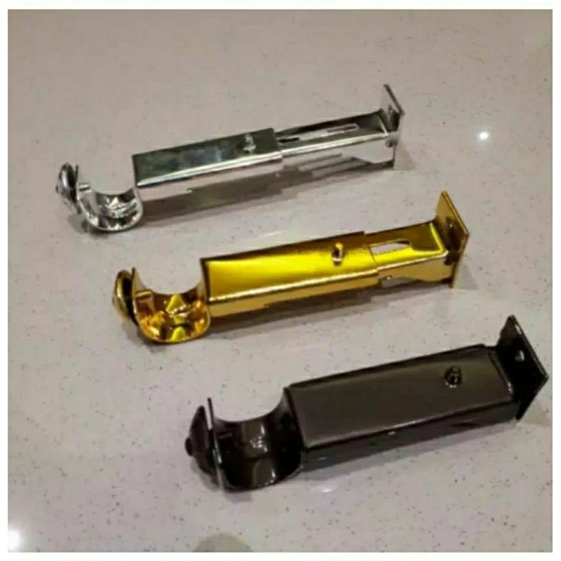 Braket/Penyangga Pipa Gorden/Besi Penyangga Gorden