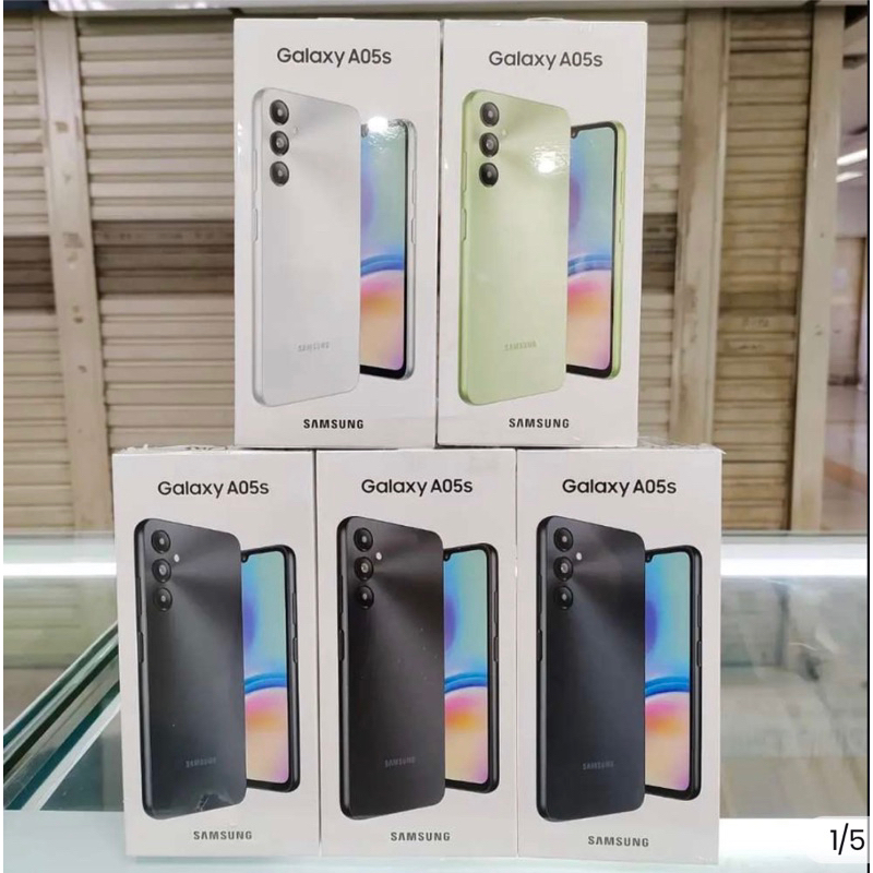 samsung A05s ram 6gb+6gb/128gb baru segel garansi resmi samsung indonesia sein