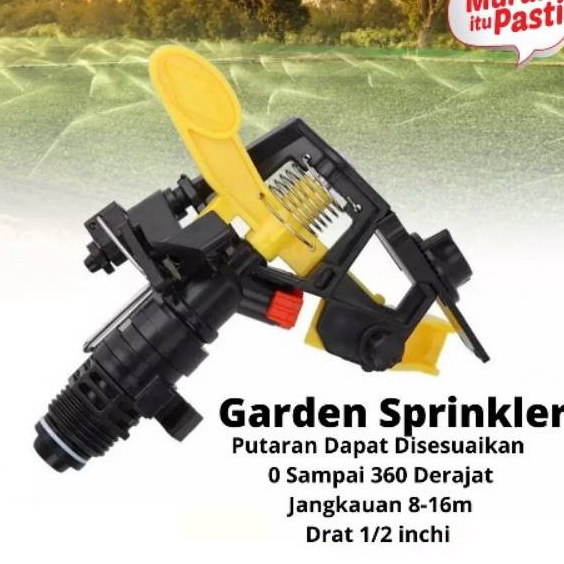 MODEL RR29 Sprinkler Taman  Penyemprot Tanaman Sprinkler Putar Impact sprinkler