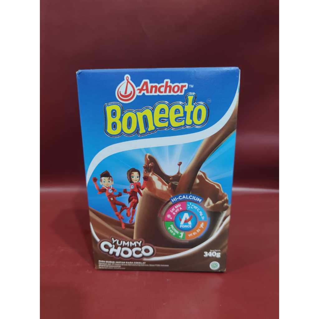 

Boneeto Susu Formula Yummy Choco 340gr - Susu Bubuk Coklat Boneeto