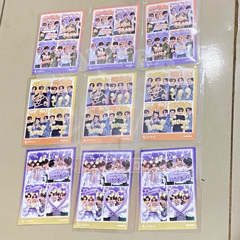 [READY] STICKER MAKESTAR XODIAC ZLS WBD HGL