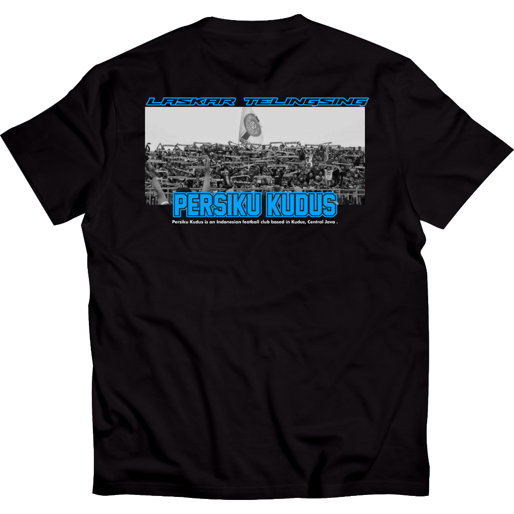 Kaos Klub persiku kudus Tshirt Persiku kudus Laskar Telingsing Katun