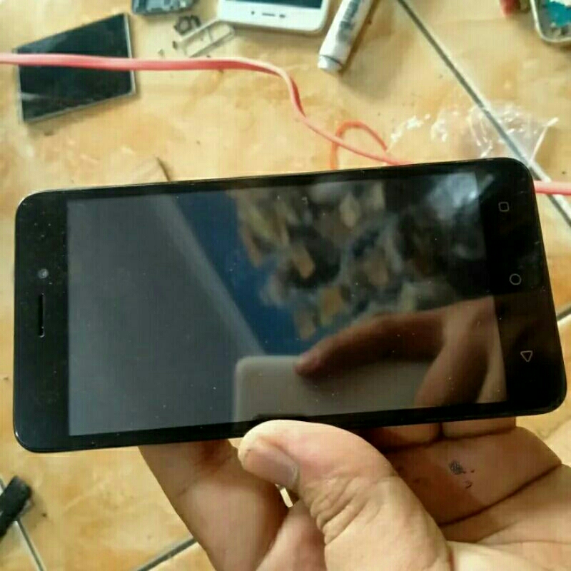 lcd Tc Hp Advan I5g S50 4g lcd ori cabutan normal udah tested