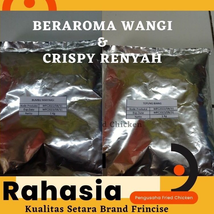 

Terkini BUMBU MARINASI FRIED CHICKEN ALA MEKDI Dijual