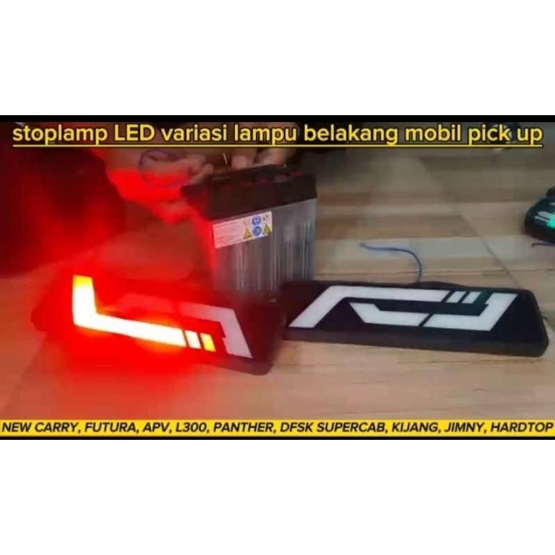 STOPLAMP LED VARIASI MOBIL PICK UP LAMPU BELAKANG MOBIL