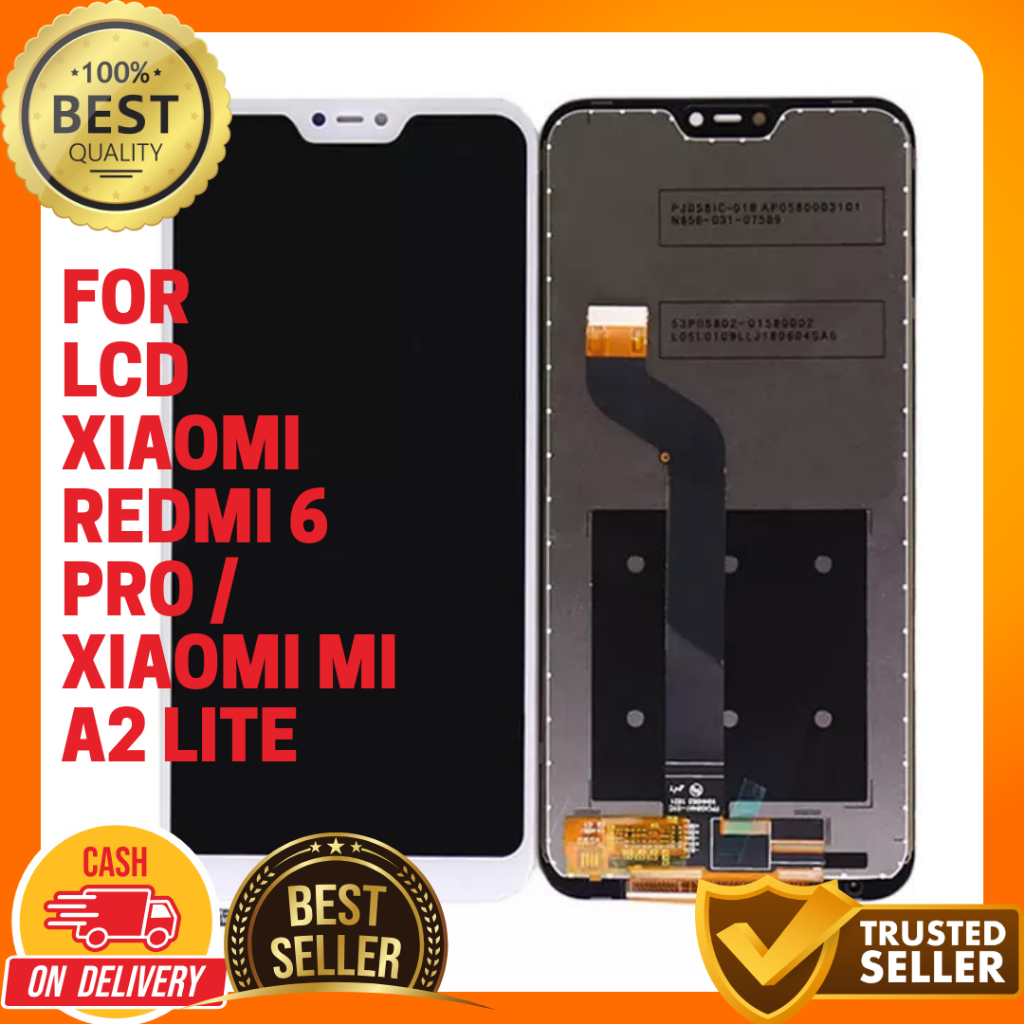 LCD Xiaomi Redmi 6 Pro / Xiaomi Mi A2 Lite Fullset Touchscreen Original