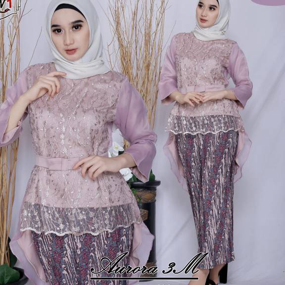modelTipe DO265 Set kebaya tulle bordir brokat tbp kebaya modrenkebaya muslimkebaya wisuda   kebaya 