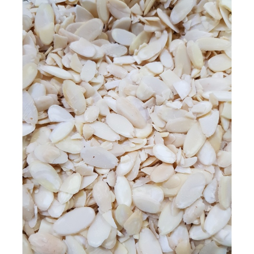 

MODEL INF73 Natural Almond slice sliced 1 gram IMPORT GROSIR tipis mentah belah cincang potong