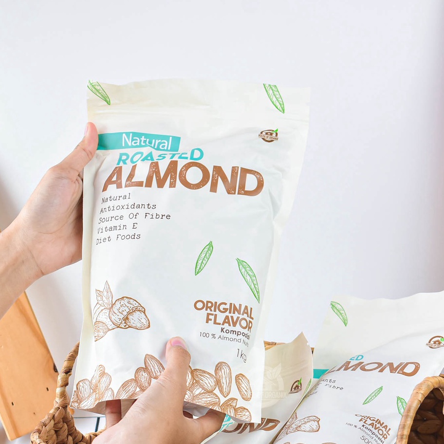 

MODEL BQW198 Natural Roasted Almond Panggang 1 Kg