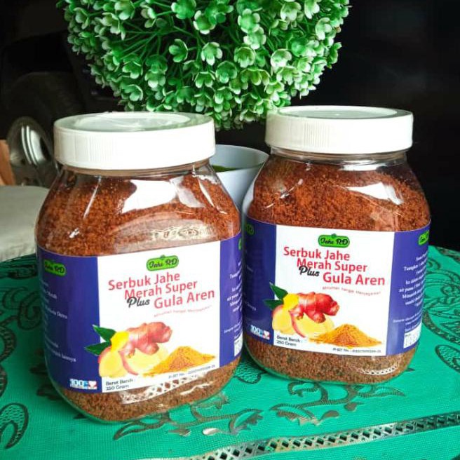 

Ready Stock Serbuk Jahe Merah RD Plus Gula Aren Super Murah Banget