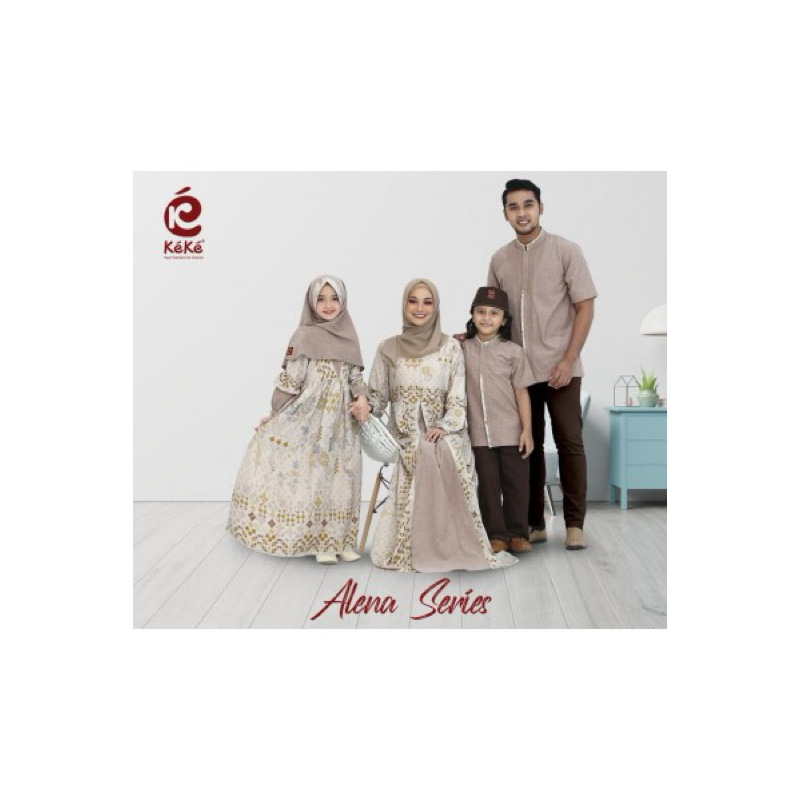 KEKE SARIMBIT ALENA SERIES CREAM MACCHIATO 2024