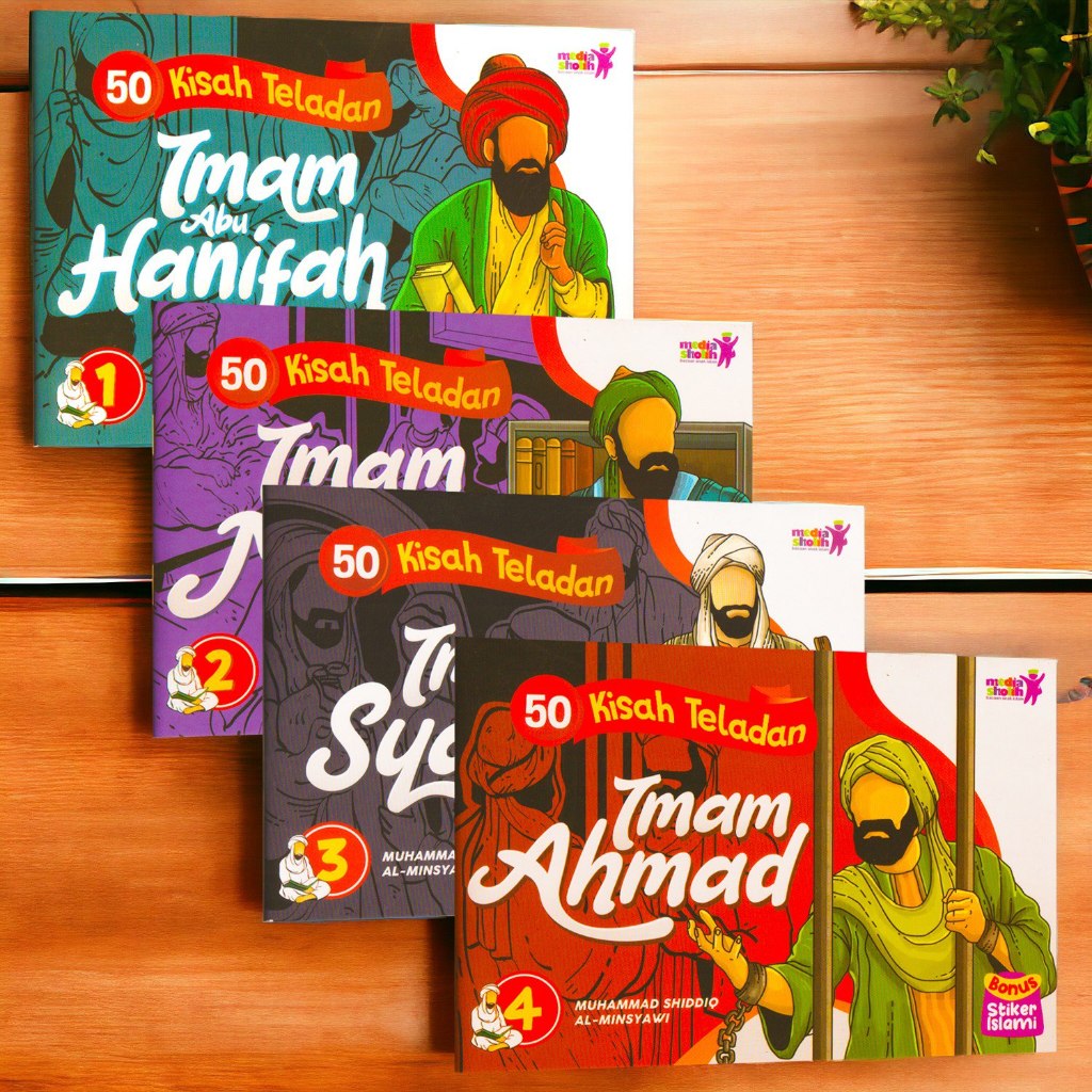 

1 SET 4 Buku Anak Kisah Teladan 4 Imam Madzhab - Penerbit : Media Sholih - jendela hidayah