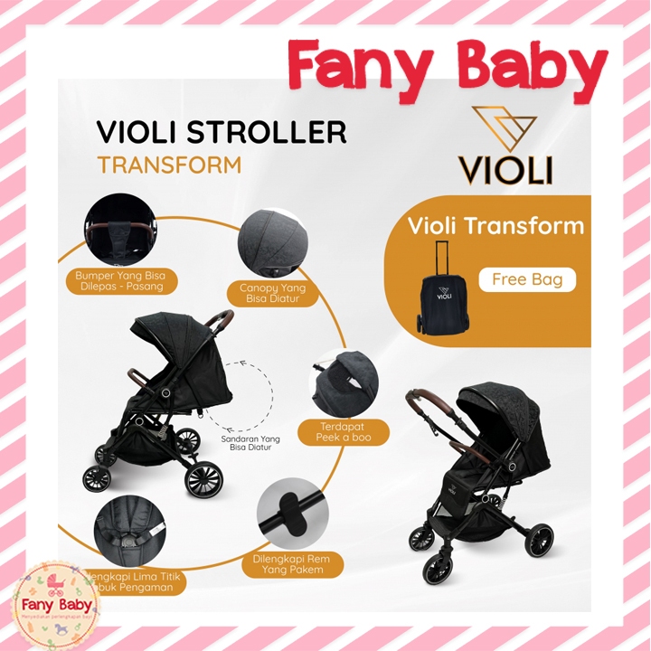 VIOLI STROLLER TRANSFORM