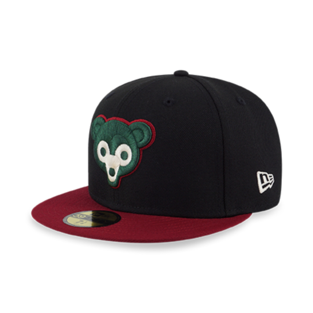 Topi New Era Cap Chicago Cubs Cooperstown Cardinal 59Fifty Fitted Hat Original