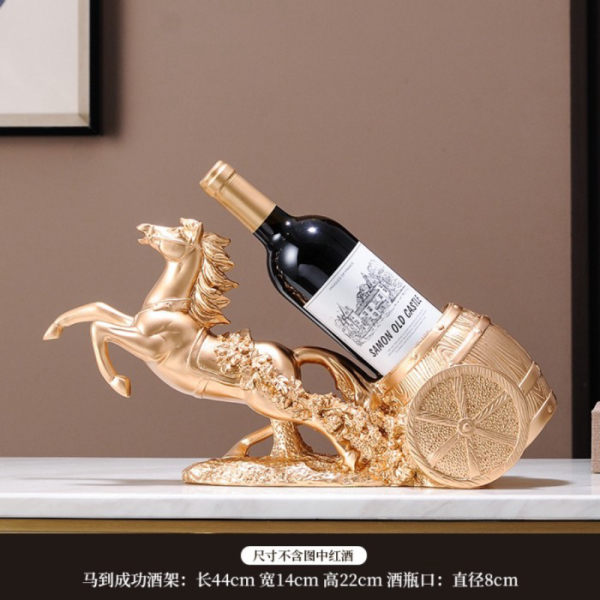 

Promo Nordic Ornament Gold Horse Wine Holder / Dekorasi Pajangan Kuda Gold - Gold Limited