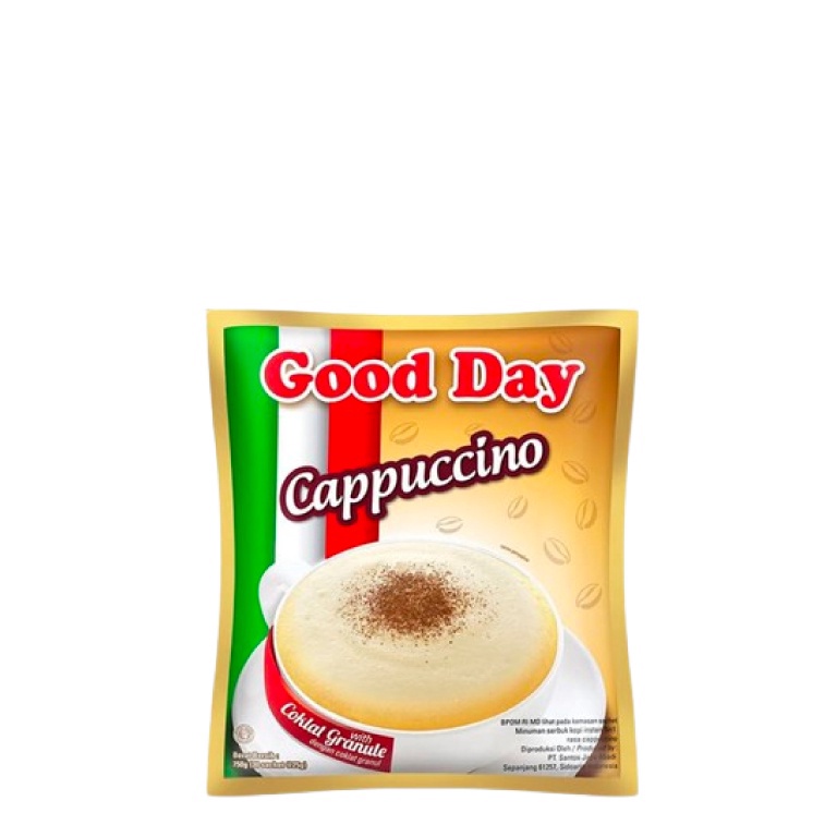 

FLASH SALE Good Day Kopi Cappuccino 5 x 25 gr