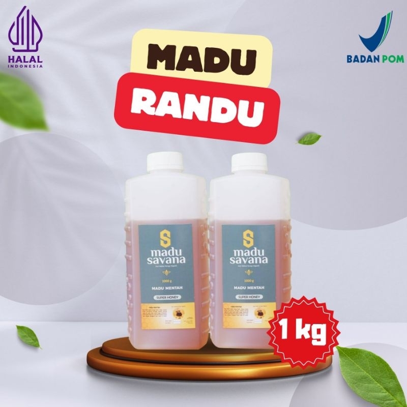 

madu randu madu murni asli halal dan bpom