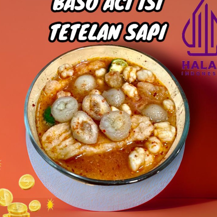 

Kode JMC96 PAKET 1 BUNGKUS BASO ACI ISI TETELAN DAGING