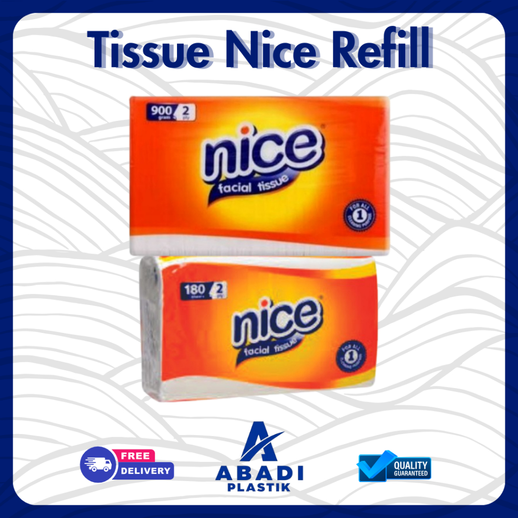 [ 180 & 900 ] Tissue Nice Refill / Tisu Nice Besar