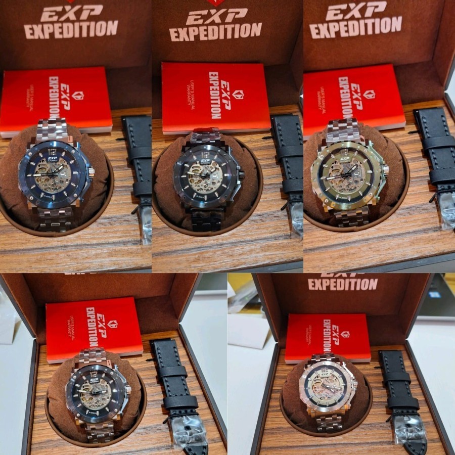 Jam Tangan Pria Expedition E6402 E 6402 Automatic Original