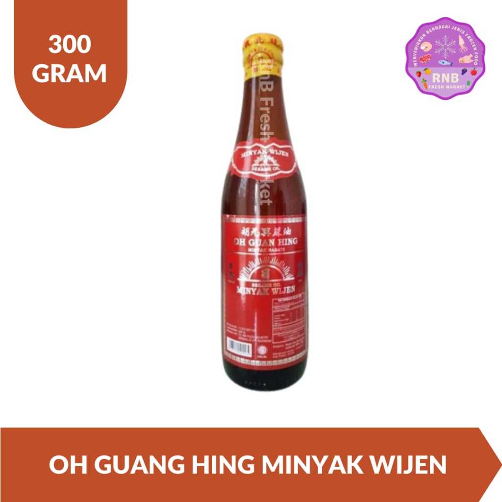 

Oh Guan Hing Minyak Wijen Netto 300 ML