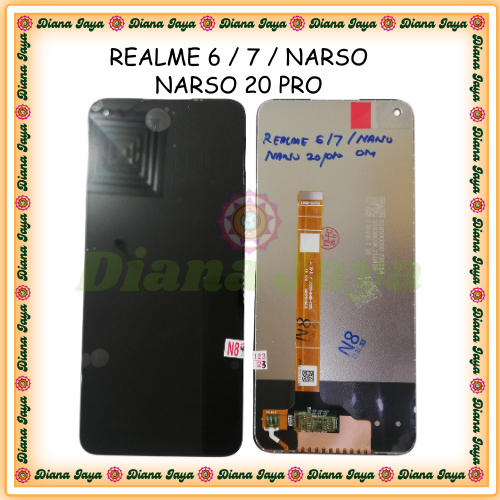 Lcd Touchscreen Realme 6 / Realme Narzo / Realme 7 / Narso 20 Pro ORI