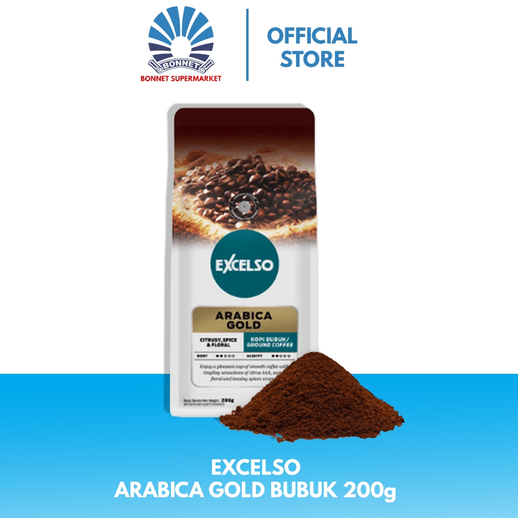 

Excelso Arabica Gold Bubuk 200g 8991002102231