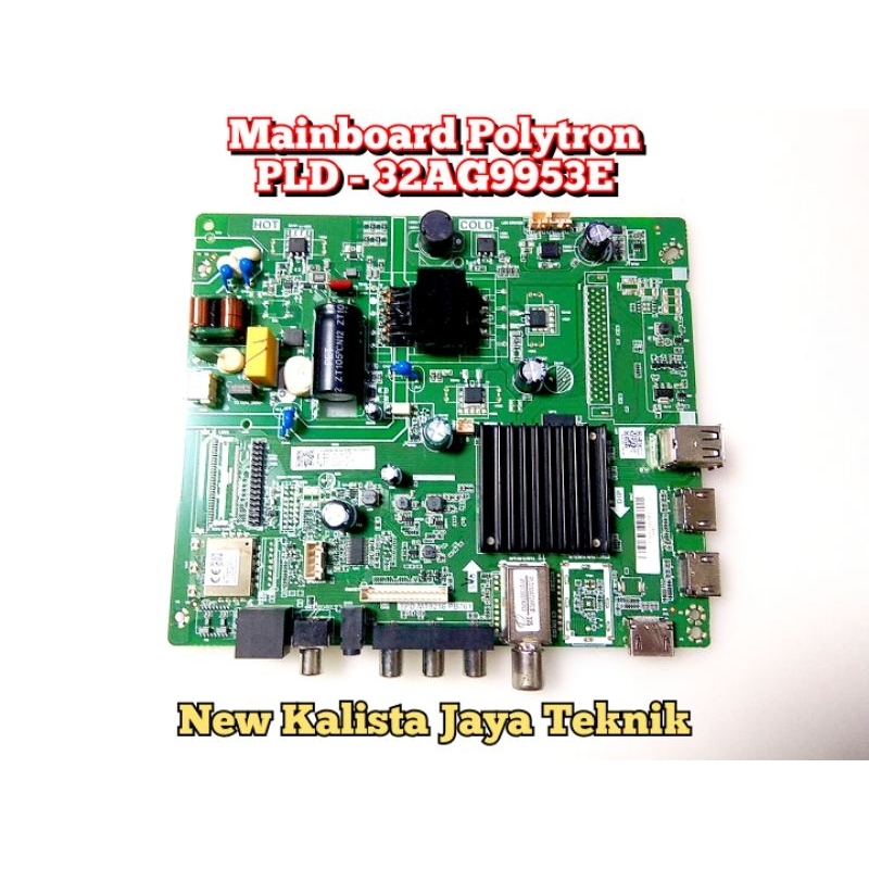 MAINBOARD TV POLYTRON PLD-32AG9953E MB 32AG9953 ORIGINAL TPD.9216.PB761 MB POLYTRON 32AG9953 MOTHERB