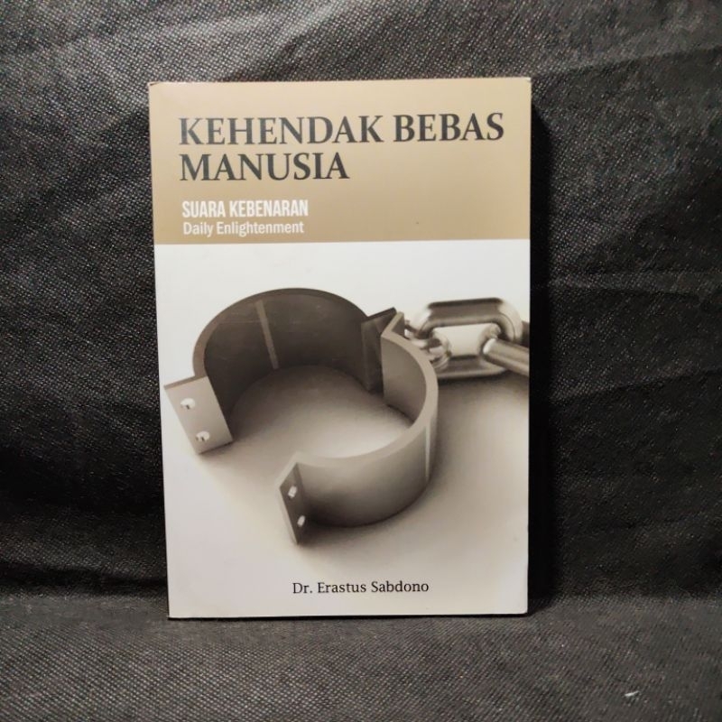 Buku Kehendak Bebas Manusia, Dr. Erastus Sabdono, Rehobot.