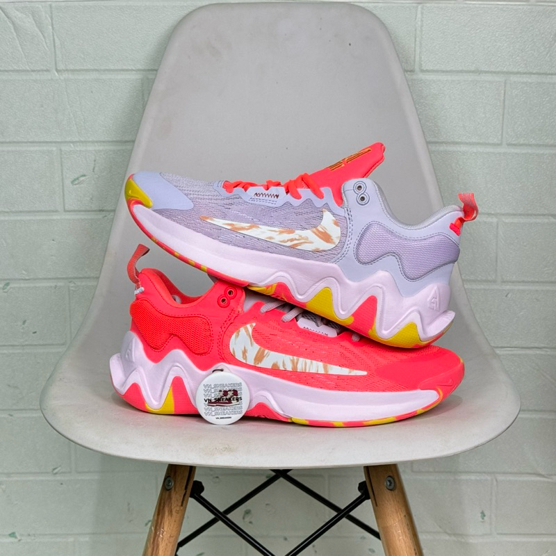 Sepatu Giannis Immortality 2 Hot Punch Mismatched