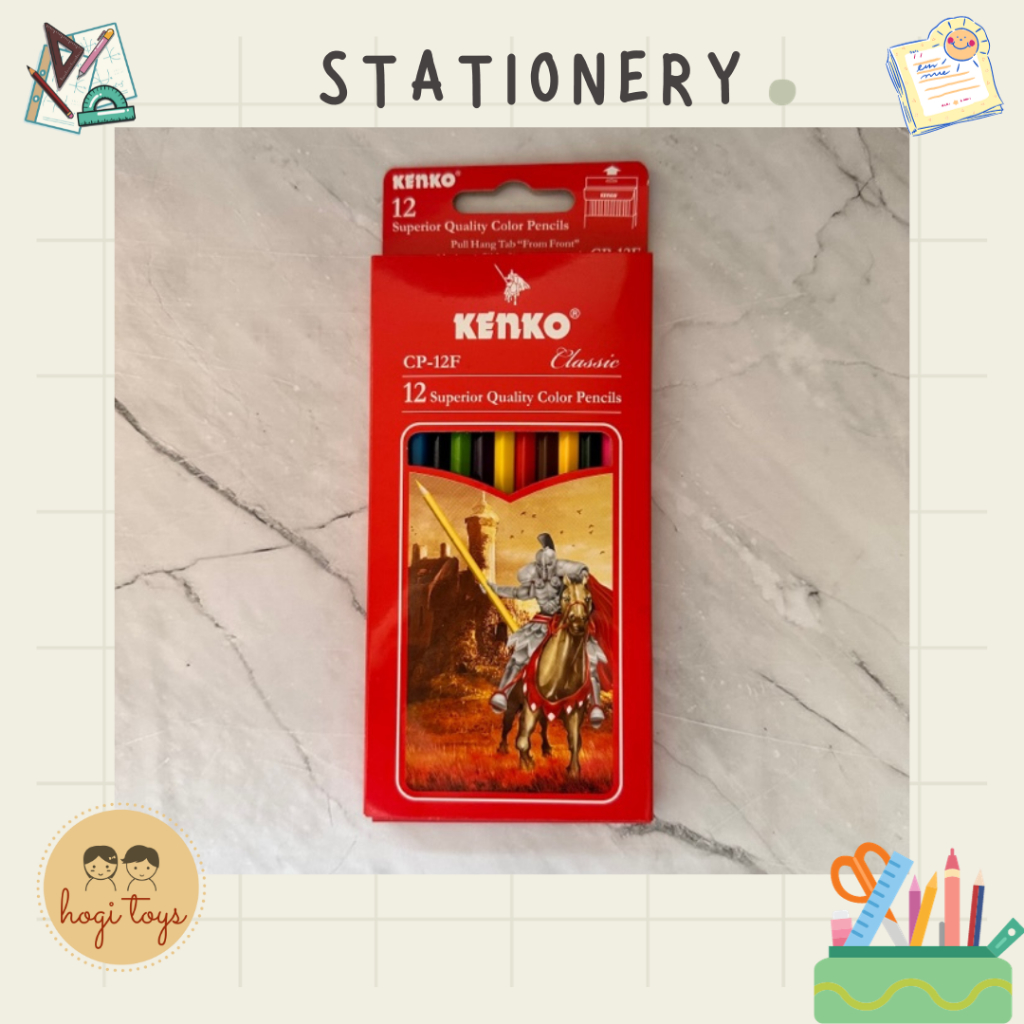

Pensil Warna Kenko Panjang Isi 12 Pcs
