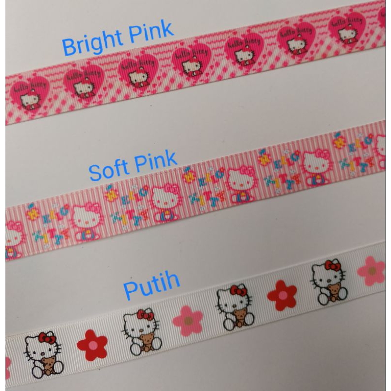 

Pita Grosgrain 2,2cm Kitty 07