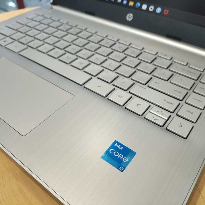 Laptop HP 14 Intel I3 Gen 11 Intel. UHD SSD HD 8Gb 512Gb Silver New