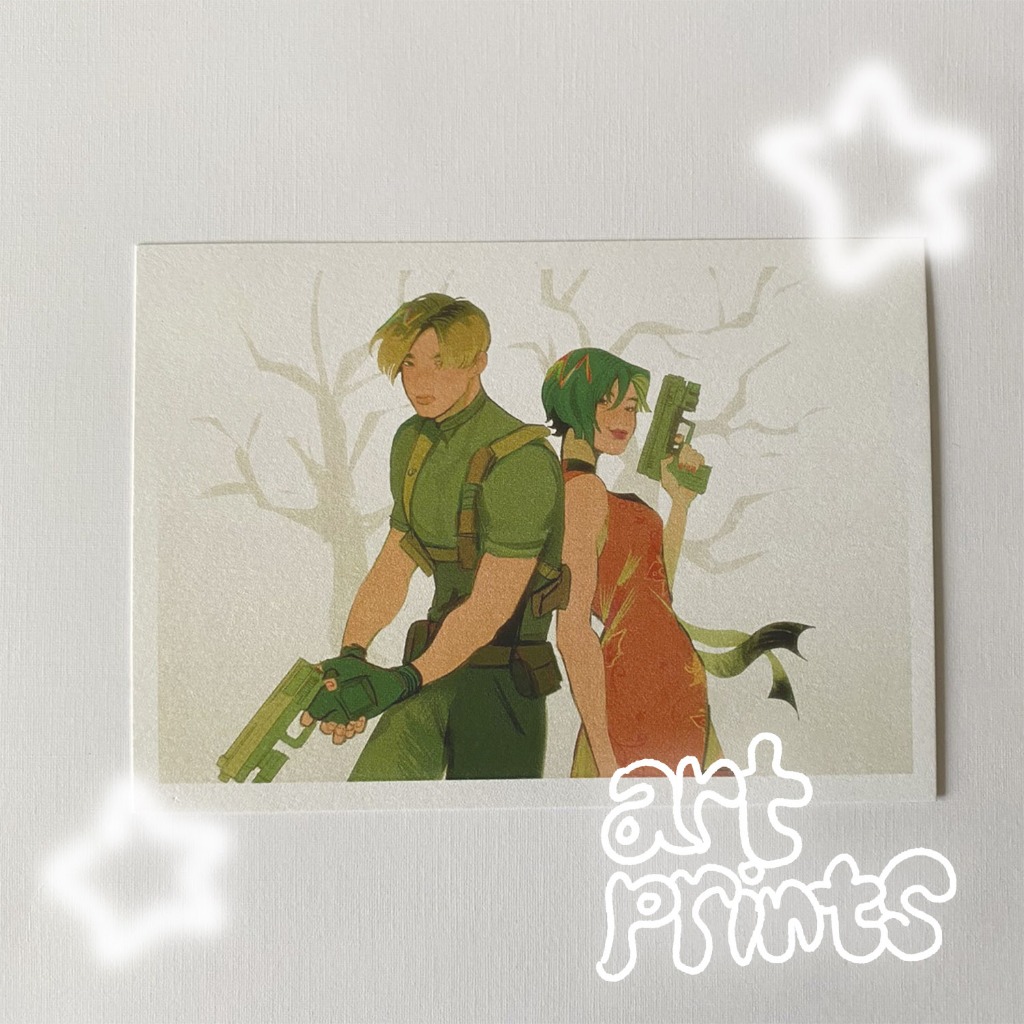 

[re4] art print by zahrageprek
