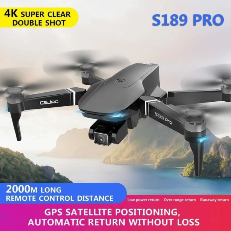 Drone Gps Murah Lipat Csj S189 Pro 4K Kamera 5ghz