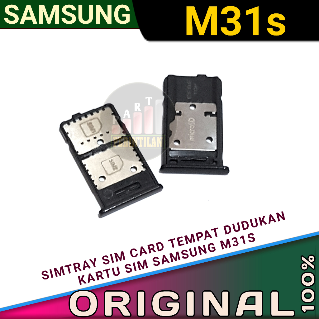 SIMTRAY DUDUKAN KARTU SIM SAMSUNG M31S ORIGINAL