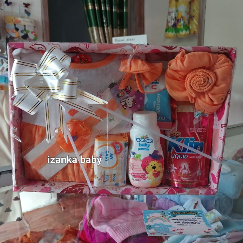 parcel baby baby girl/parcel sambang bayi/gift baby/parcel jenguk bayi murah/parcel  baby cwe/parcel