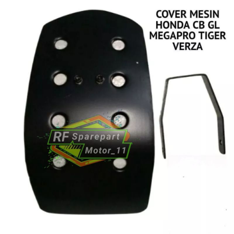 Pelindung Mesin Skid Plate Hangguard Engine Tiger Verza Mega Pro