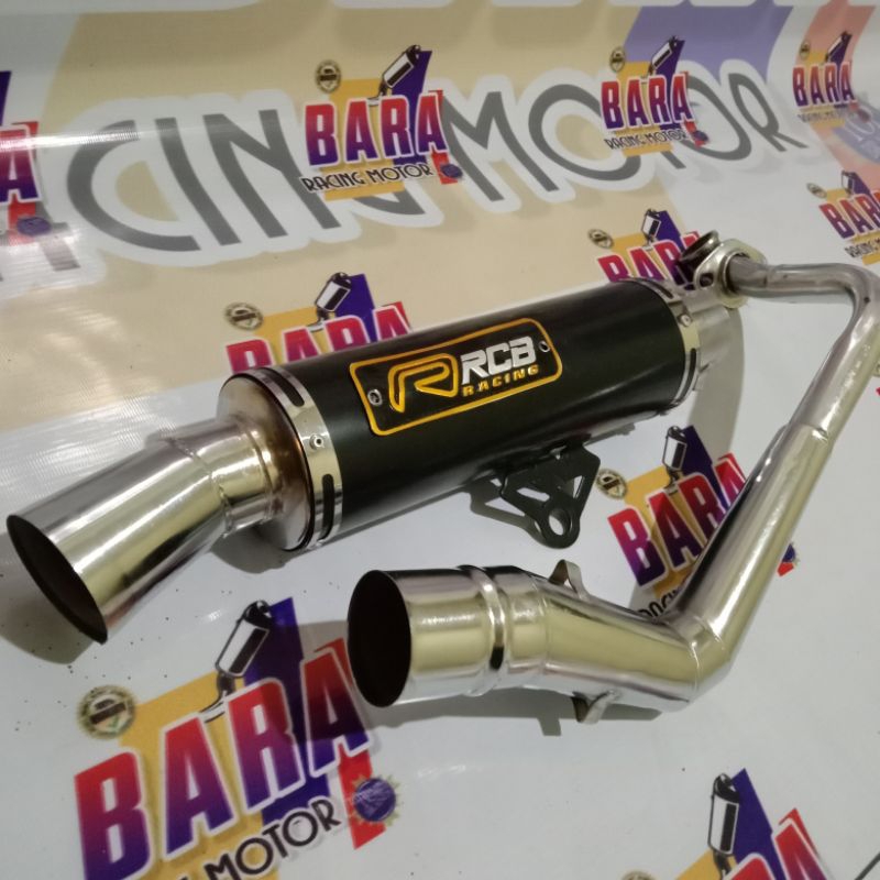 Knalpot Dpj Samlong BLACK:Scoopy karbu,scoopy fi/new,genio,beat fi,beat karbu,beat street,beat delux