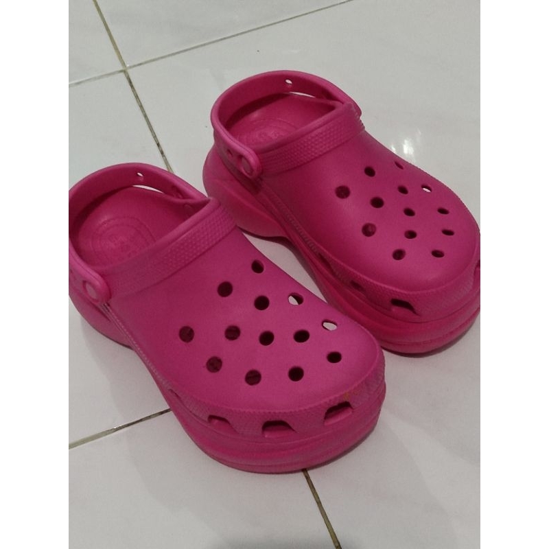 PRELOVED CROCS PINK