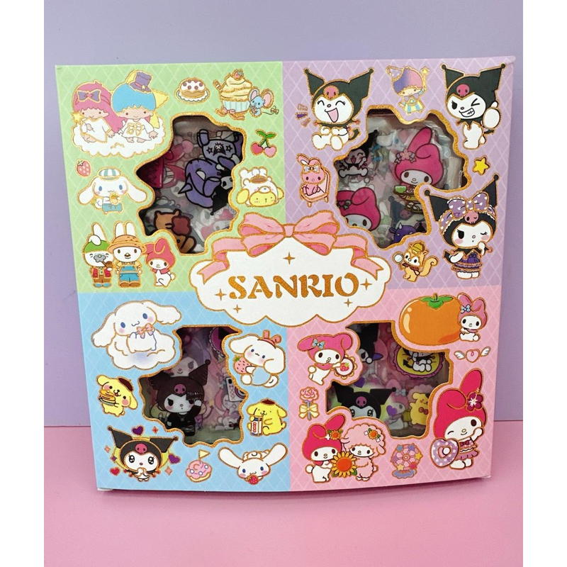 

stiker momo isi 100 stiker besar sanrio mix tempelan stiker mainan anak