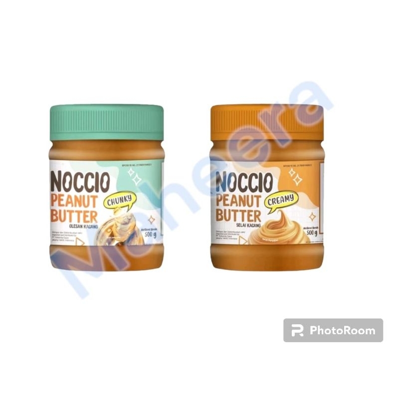 

Noccio Peanut Butter Chunky/Creamy 500 g