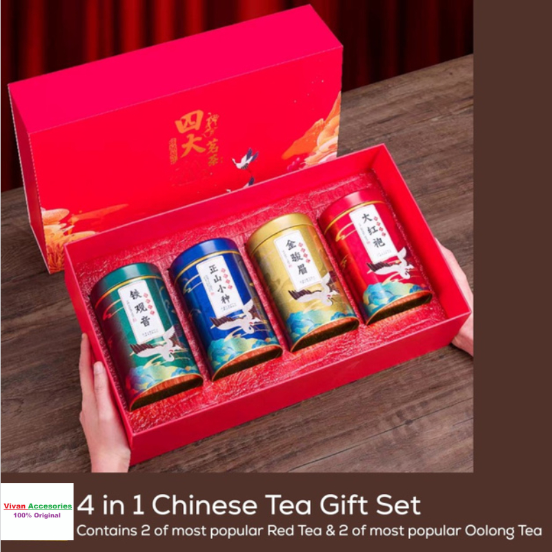 

4 in 1 Chinese Tea (4 varian) Gift Set