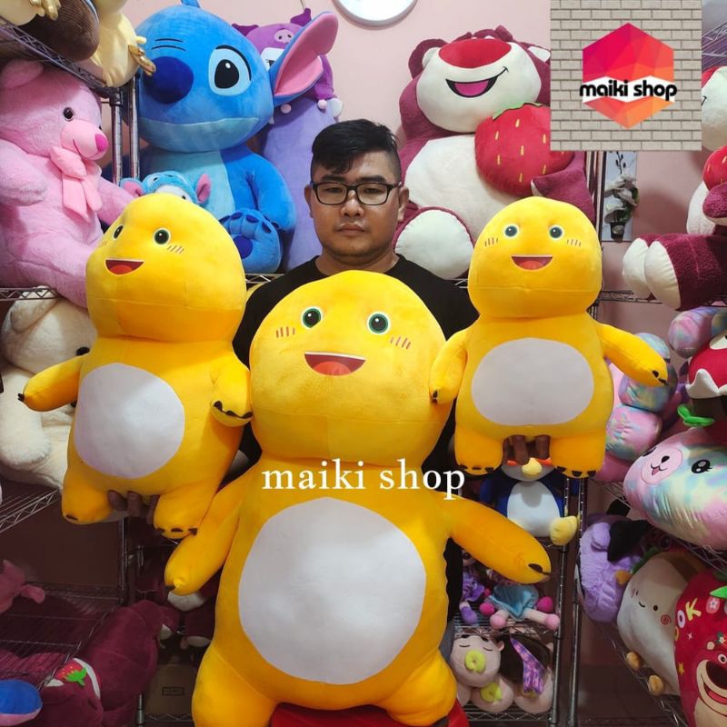 Boneka Naloong Dino Kuning Viral