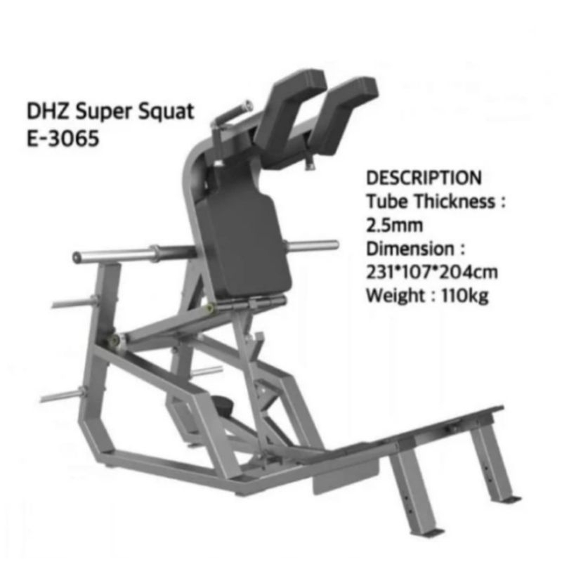 ALAT FITNESS HACK SQUAT DHZ