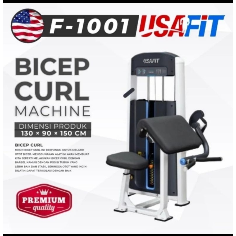 ALAT FITNESS BICEP CURL MACHINE USAFIT