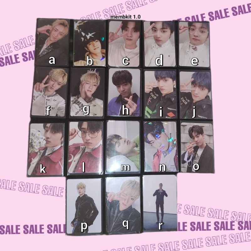 Photocard Haruto Treasure Potter Digipack JakMer Specs Kempi Bunga Peace Applewood 1.0 2.0 Postcard 