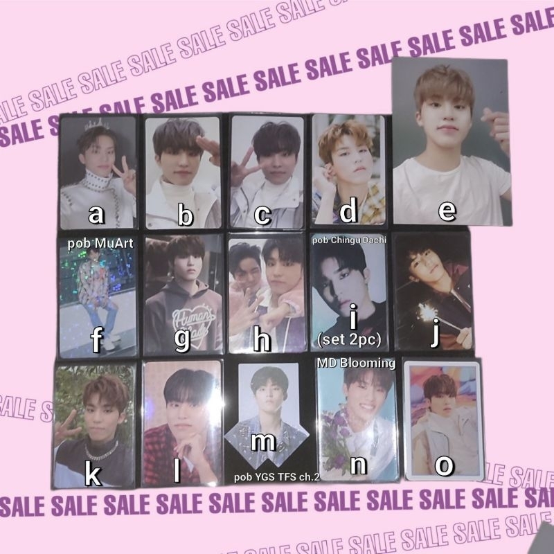 Photocard Jeongwoo Treasure Hormat Kuping Chingu Dachi benefit YGS CH.2 Music Art Muart Crown Reboot