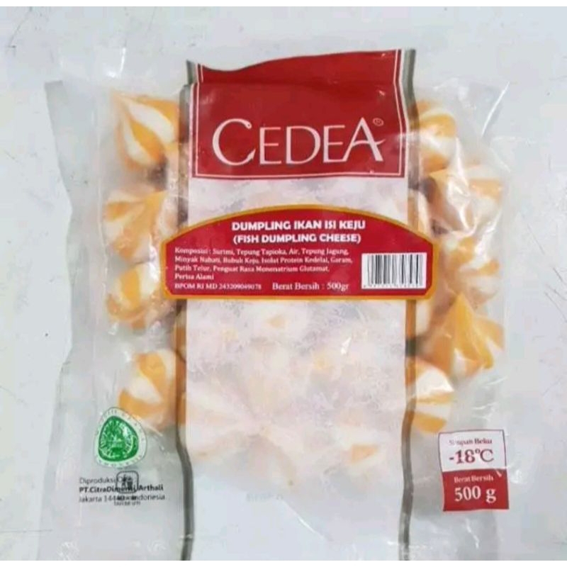 

CEDEA FISH DUMPLING CHEESE 500g